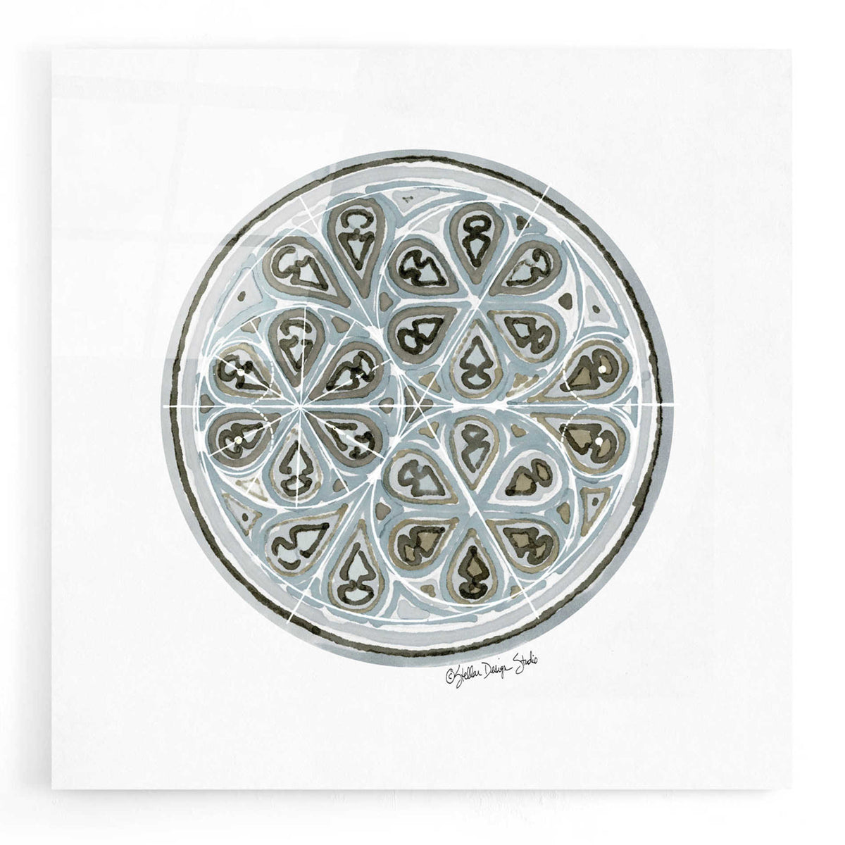 Epic Art 'Geometry Study 1' by Stellar Design Studio, Acrylic Glass Wall Art