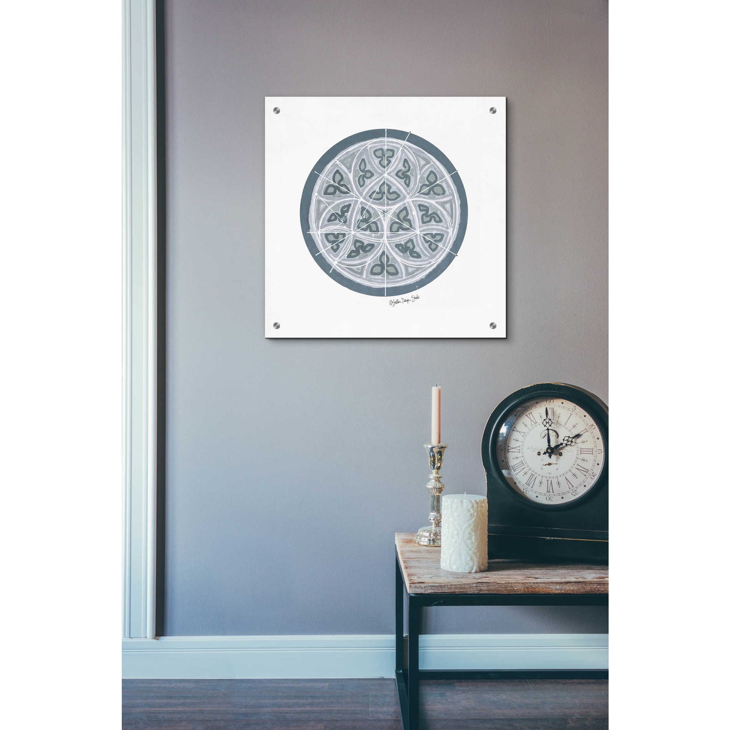 Epic Art 'Geometry Study 2' by Stellar Design Studio, Acrylic Glass Wall Art,24x24