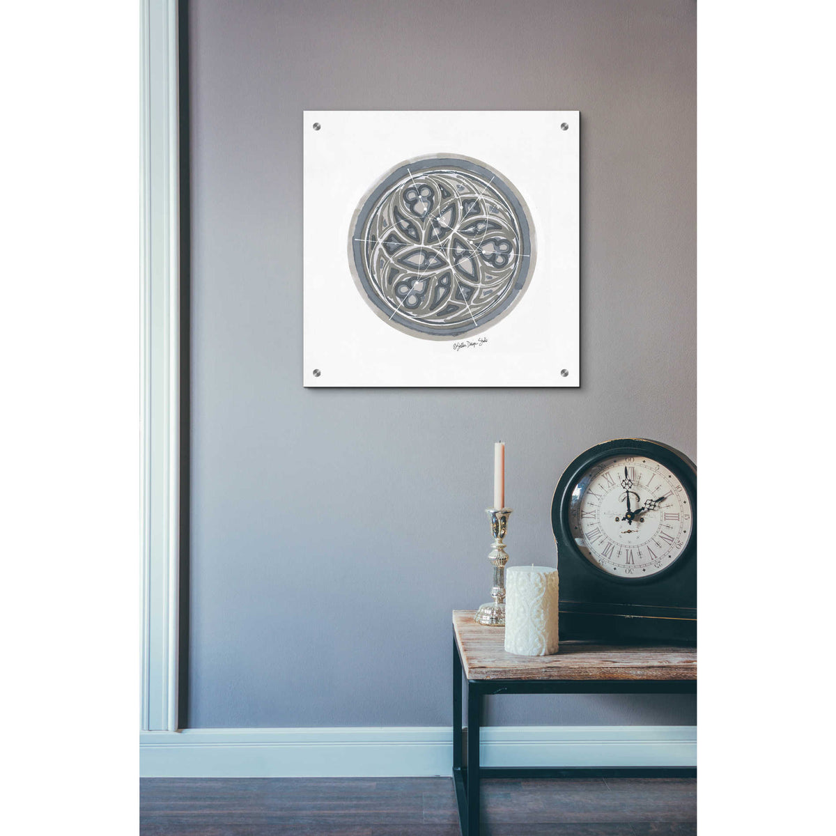 Epic Art 'Geometry Study 3' by Stellar Design Studio, Acrylic Glass Wall Art,24x24