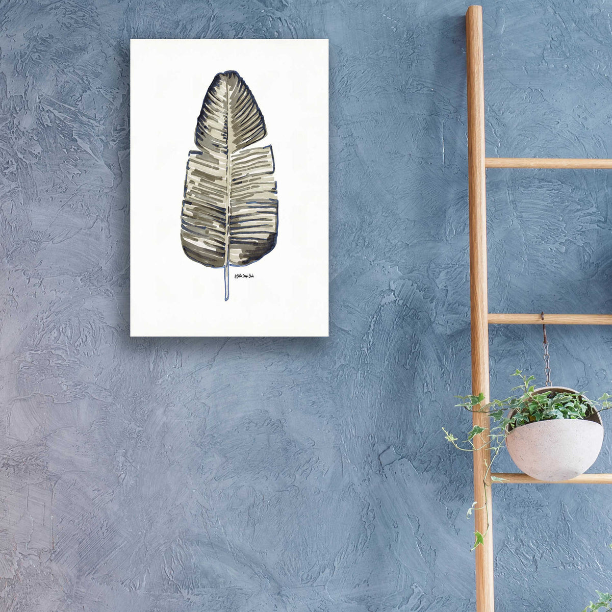 Epic Art 'Modern Palm 1' by Stellar Design Studio, Acrylic Glass Wall Art,16x24
