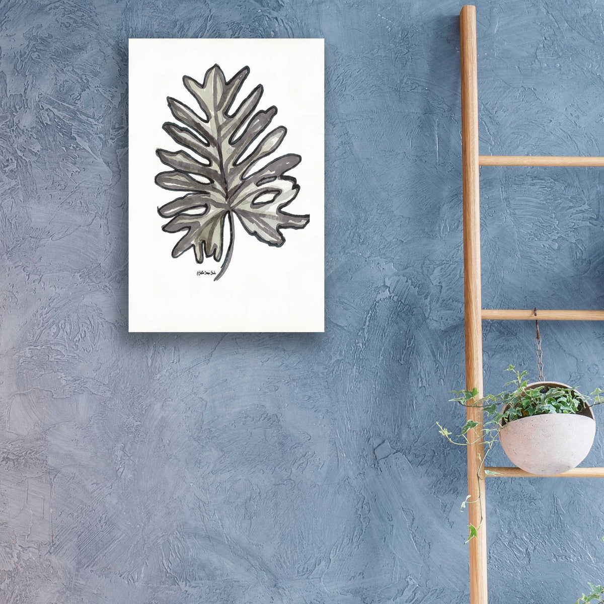 Epic Art 'Modern Palm 3' by Stellar Design Studio, Acrylic Glass Wall Art,16x24
