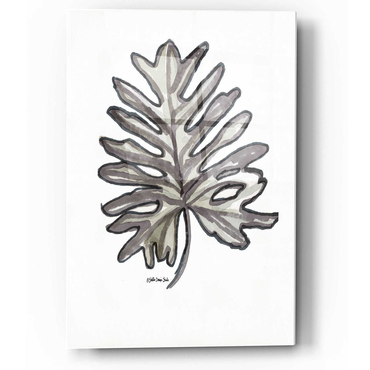 Epic Art 'Modern Palm 3' by Stellar Design Studio, Acrylic Glass Wall Art