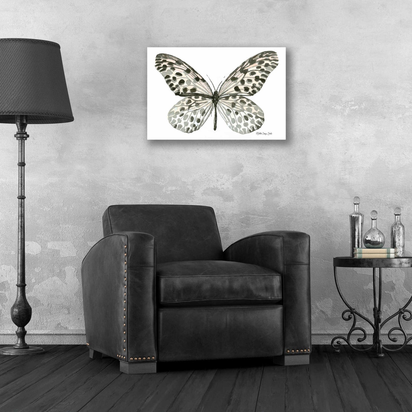 Epic Art 'Butterfly 3' by Stellar Design Studio, Acrylic Glass Wall Art,24x16