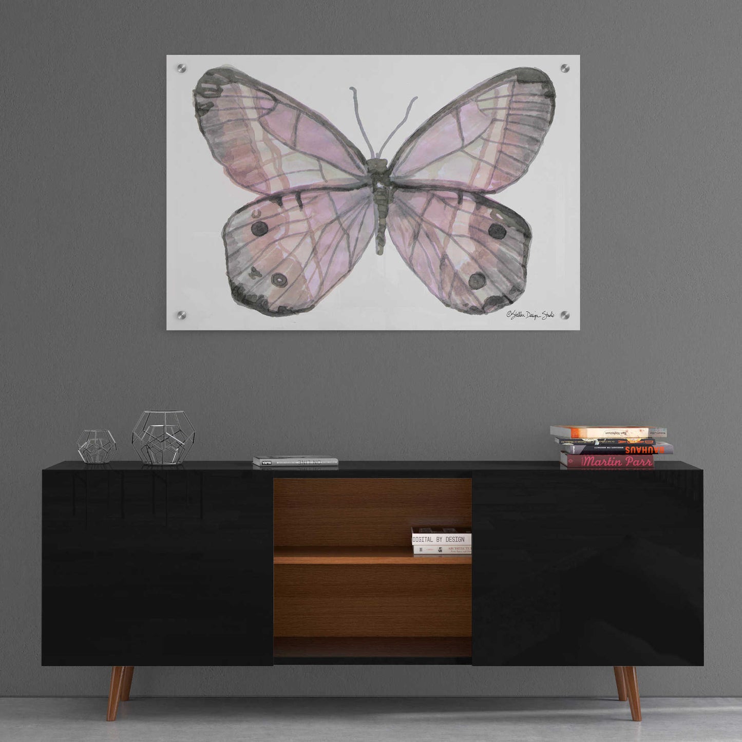Epic Art 'Butterfly 5' by Stellar Design Studio, Acrylic Glass Wall Art,36x24
