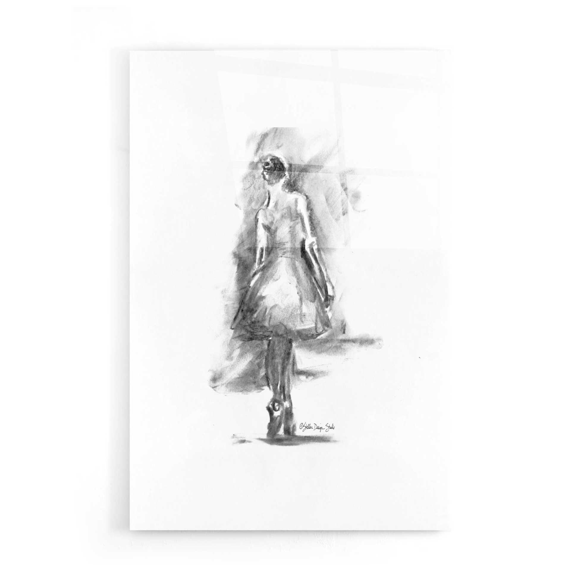 Epic Art 'Dance Figure 1' by Stellar Design Studio, Acrylic Glass Wall Art,16x24