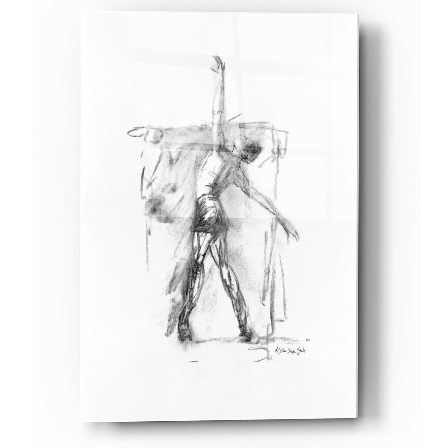 Epic Art 'Dance Figure 2' by Stellar Design Studio, Acrylic Glass Wall Art,12x16