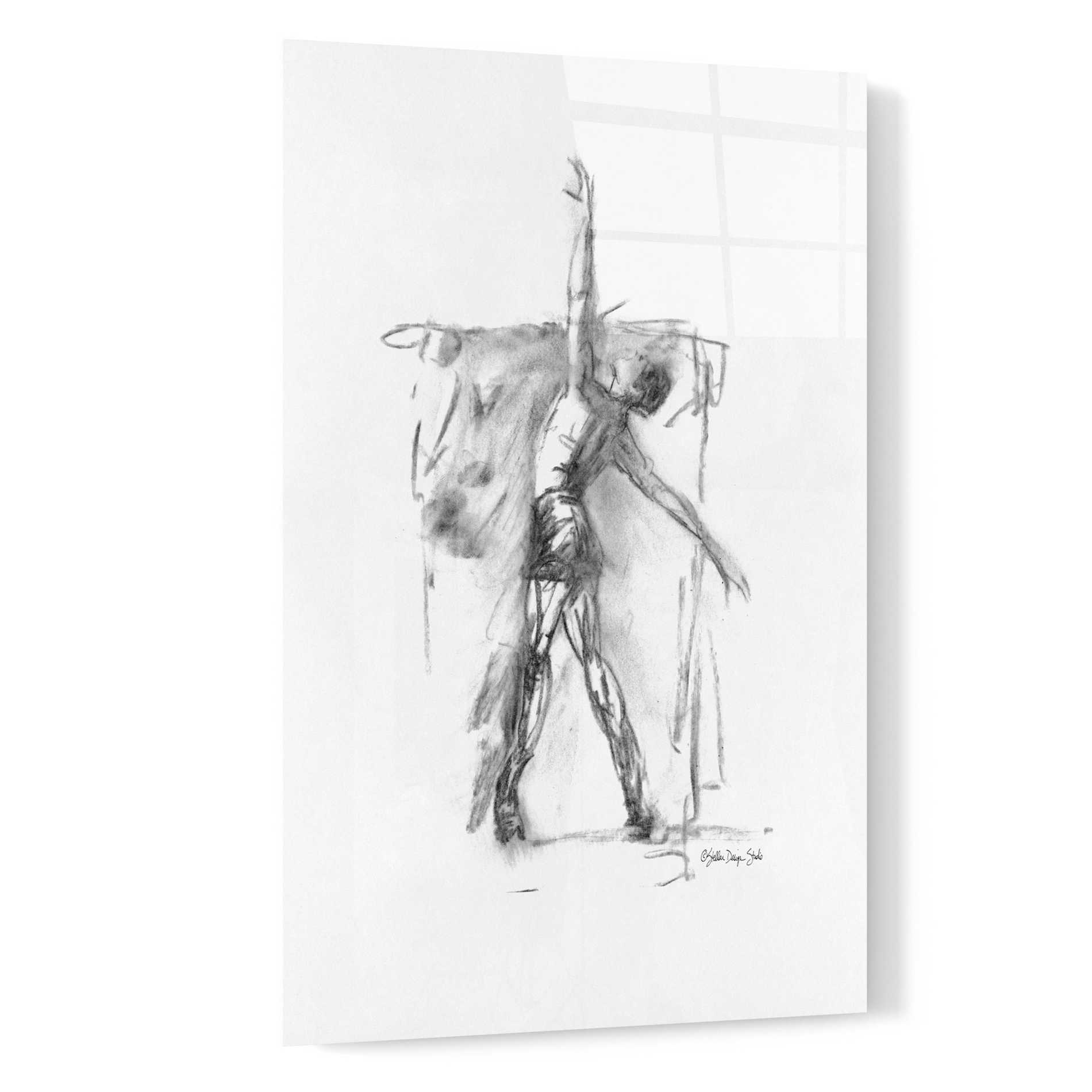 Epic Art 'Dance Figure 2' by Stellar Design Studio, Acrylic Glass Wall Art,16x24