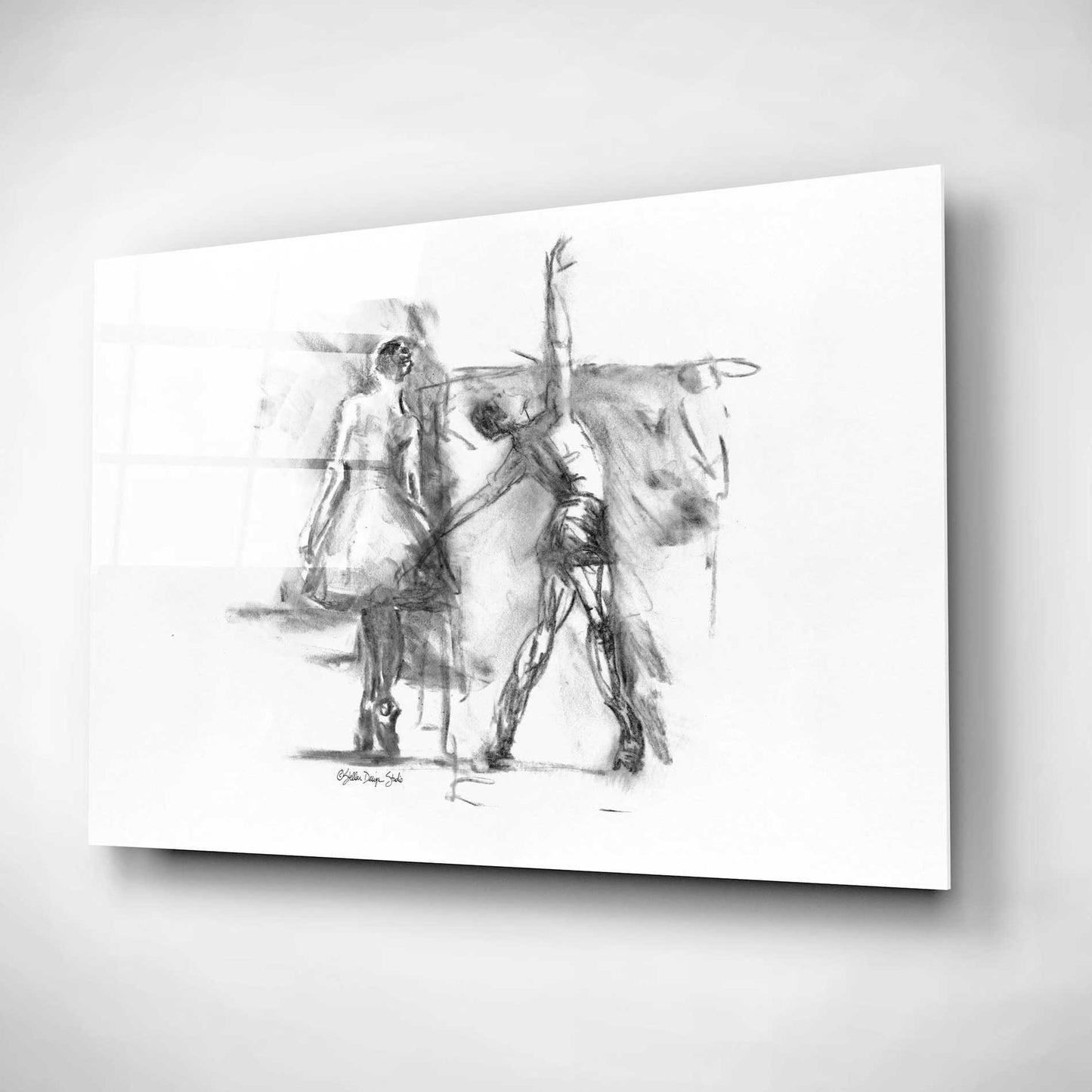 Epic Art 'Dance Figure 3' by Stellar Design Studio, Acrylic Glass Wall Art,16x12