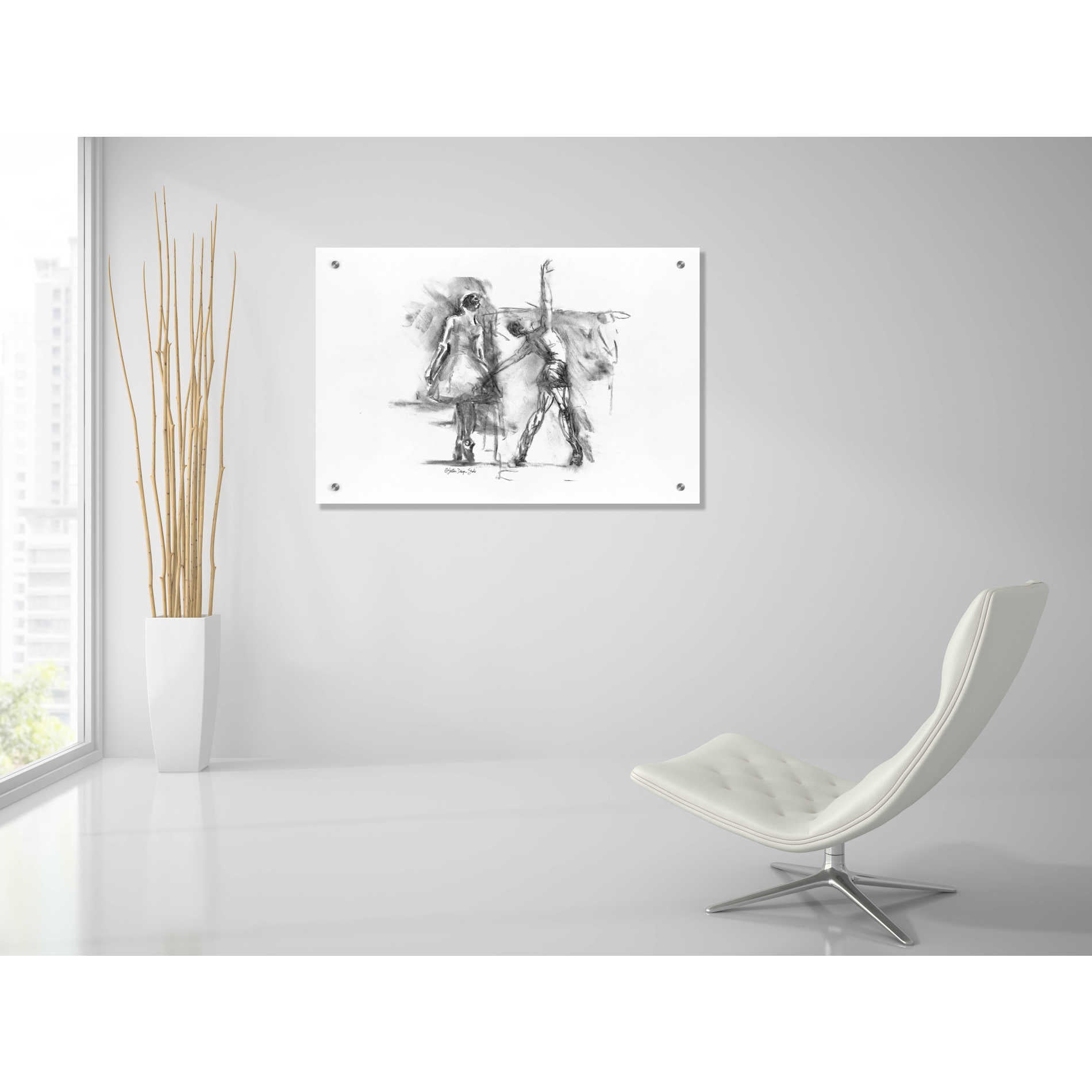 Epic Art 'Dance Figure 3' by Stellar Design Studio, Acrylic Glass Wall Art,36x24