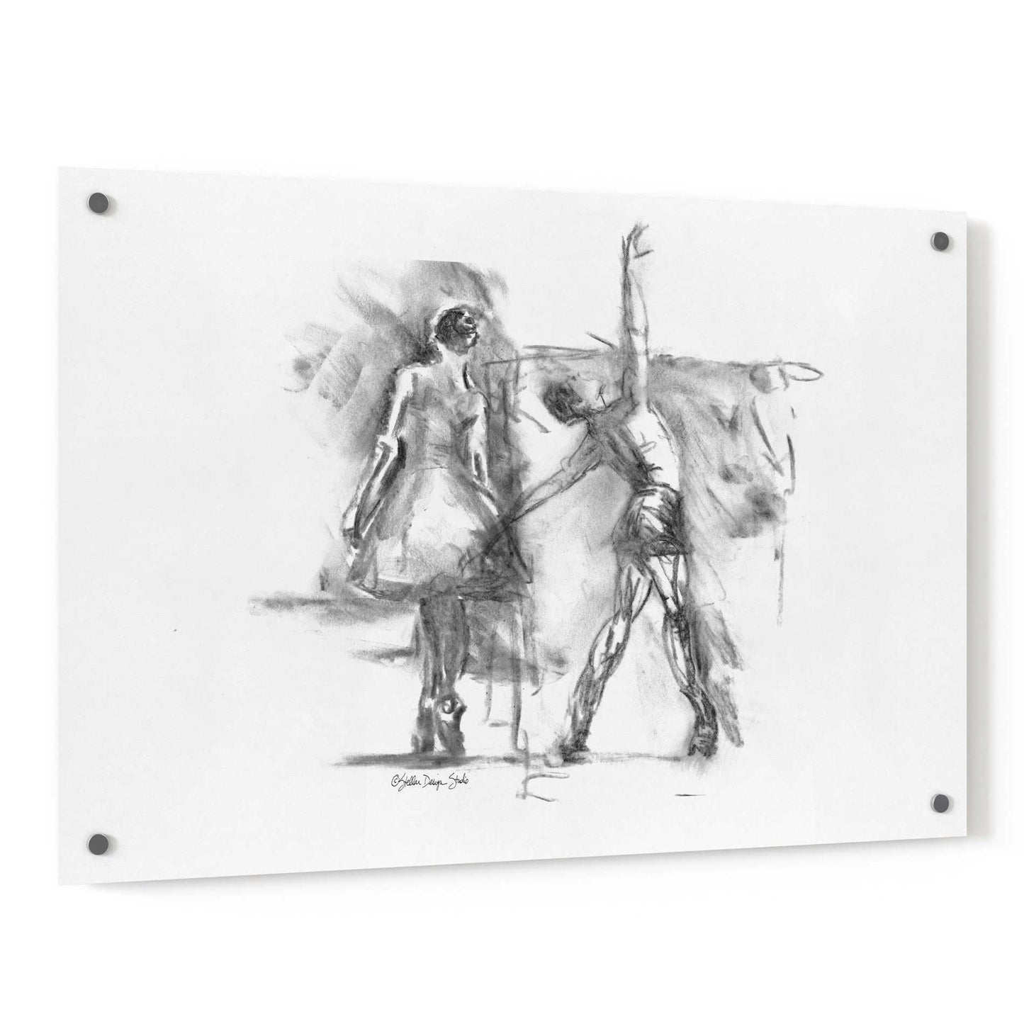 Epic Art 'Dance Figure 3' by Stellar Design Studio, Acrylic Glass Wall Art,36x24