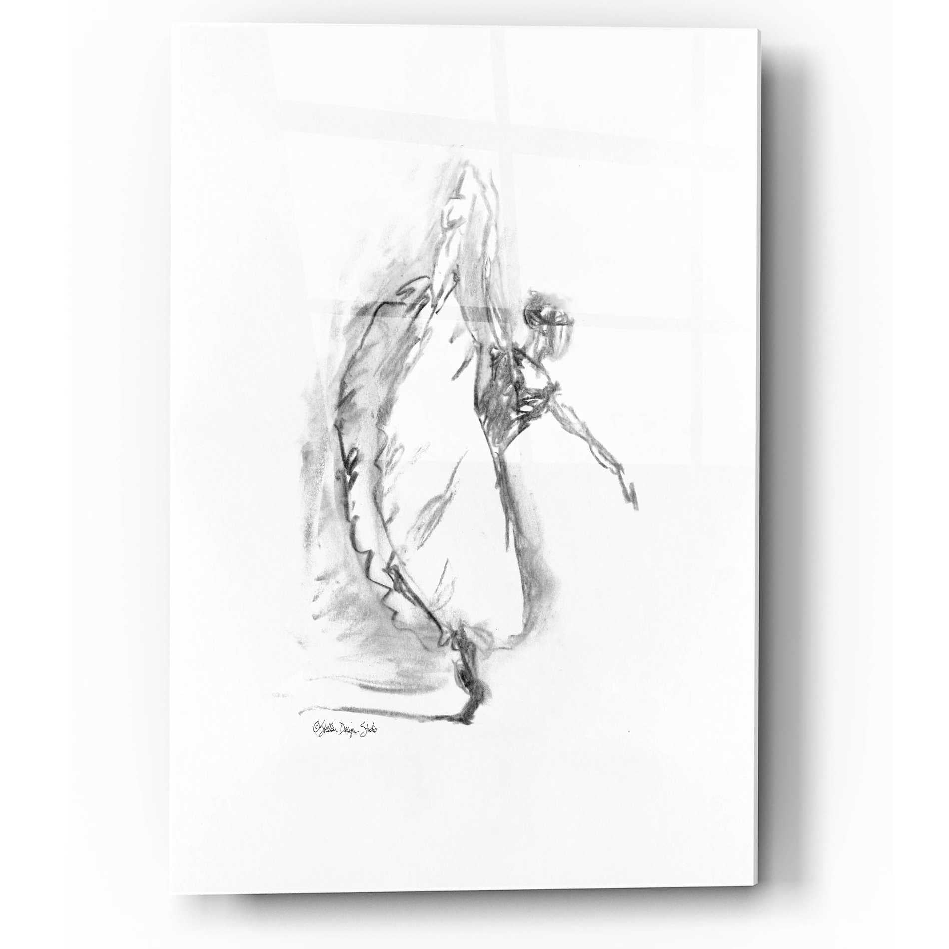 Epic Art 'Dance Figure 4' by Stellar Design Studio, Acrylic Glass Wall Art,12x16