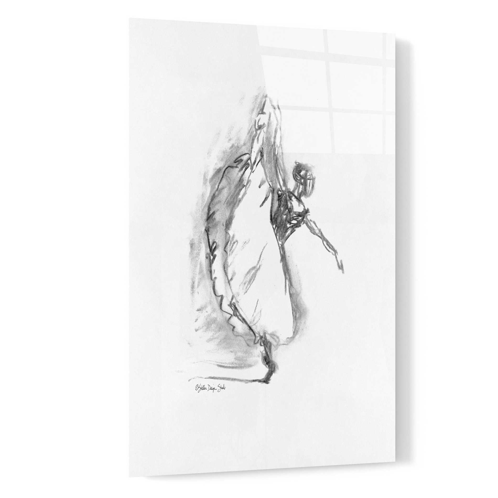 Epic Art 'Dance Figure 4' by Stellar Design Studio, Acrylic Glass Wall Art,16x24