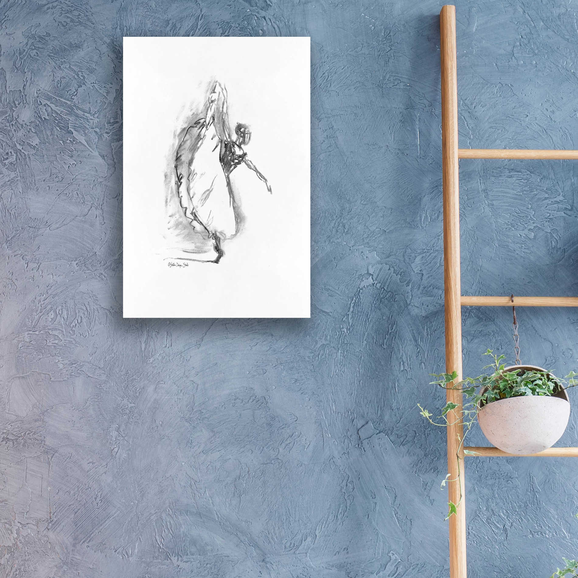 Epic Art 'Dance Figure 4' by Stellar Design Studio, Acrylic Glass Wall Art,16x24