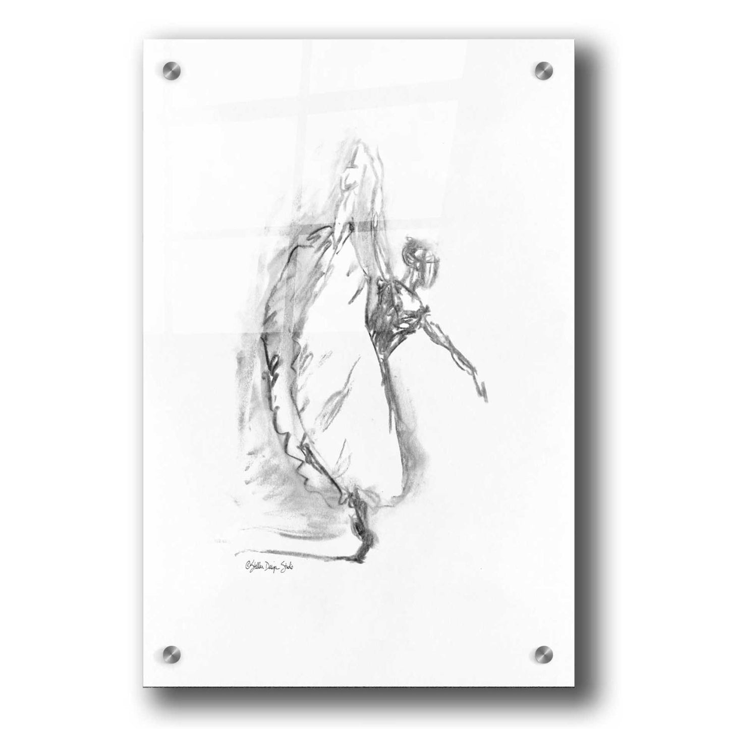 Epic Art 'Dance Figure 4' by Stellar Design Studio, Acrylic Glass Wall Art,24x36