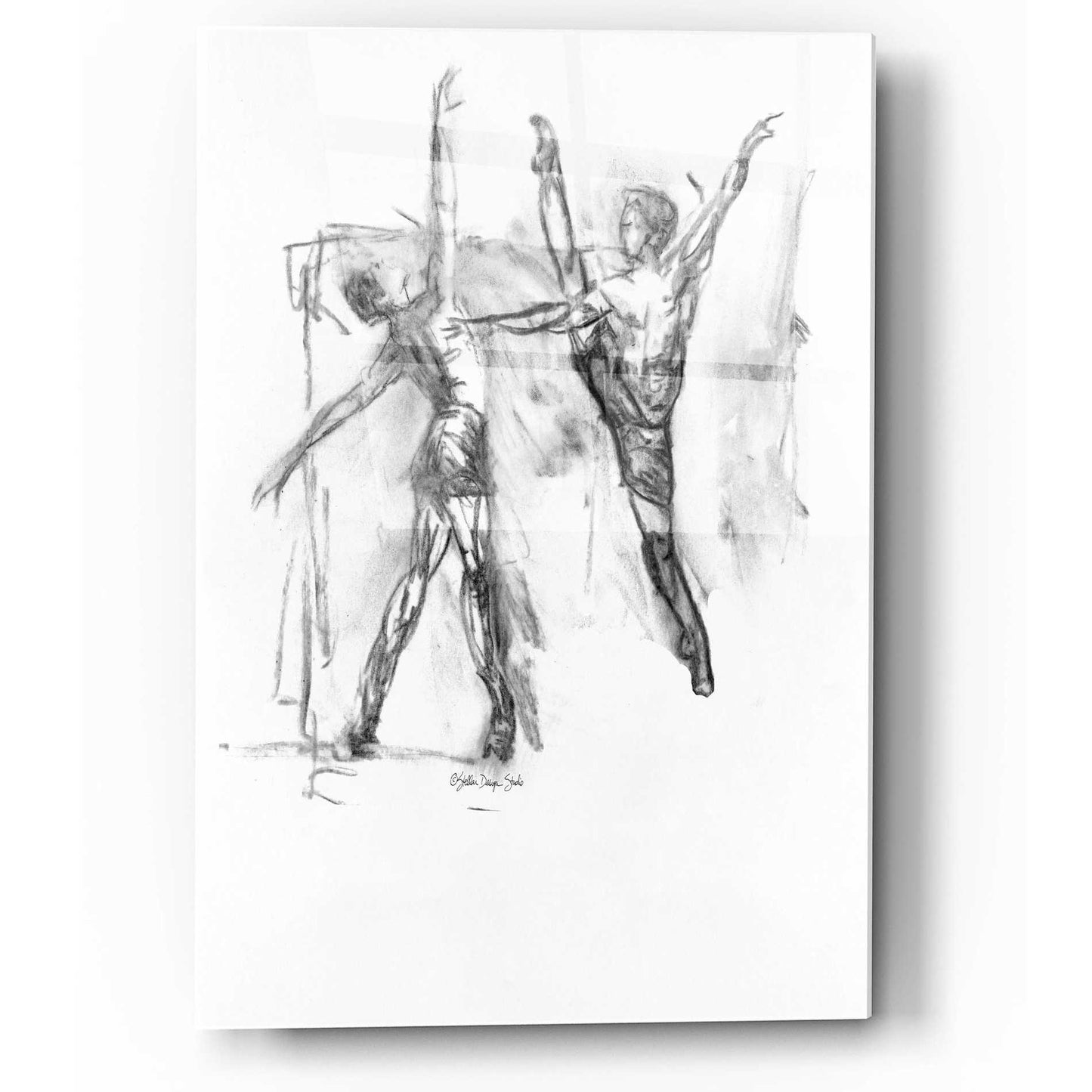 Epic Art 'Dance Figure 5' by Stellar Design Studio, Acrylic Glass Wall Art,12x16