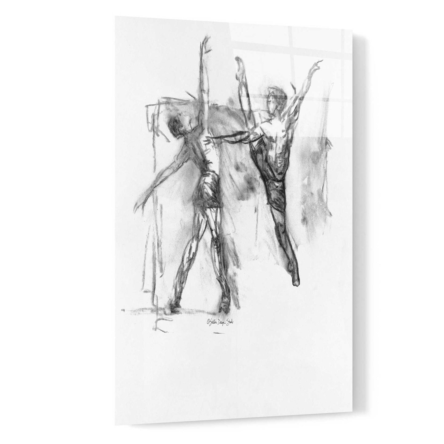 Epic Art 'Dance Figure 5' by Stellar Design Studio, Acrylic Glass Wall Art,16x24