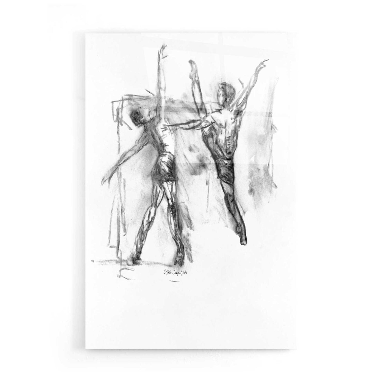 Epic Art 'Dance Figure 5' by Stellar Design Studio, Acrylic Glass Wall Art,16x24