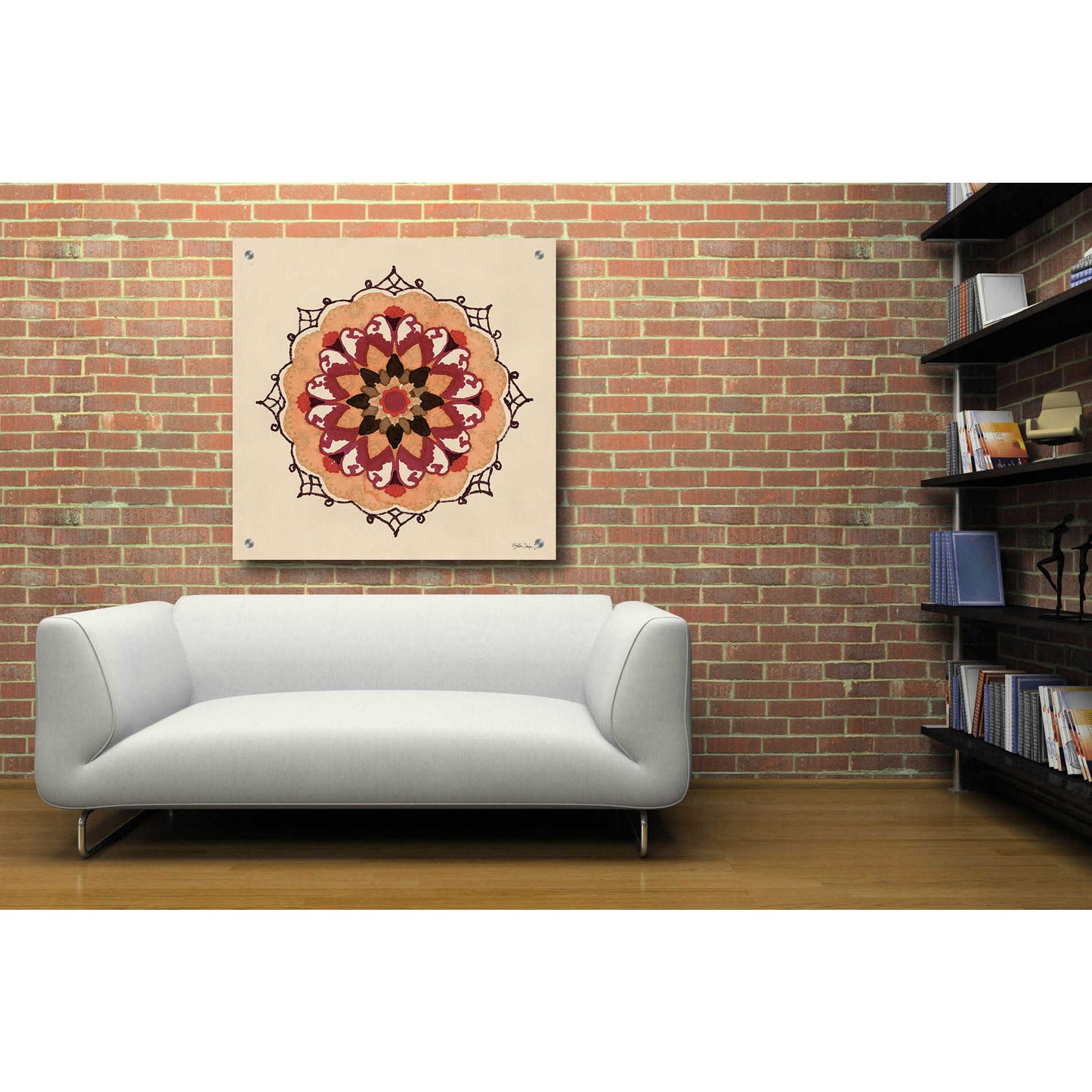 Epic Art 'Mandala 1' by Stellar Design Studio, Acrylic Glass Wall Art,36x36