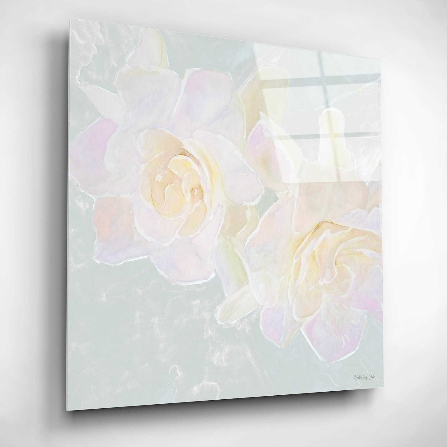 Epic Art 'Rose Bouquet 1' by Stellar Design Studio, Acrylic Glass Wall Art,12x12