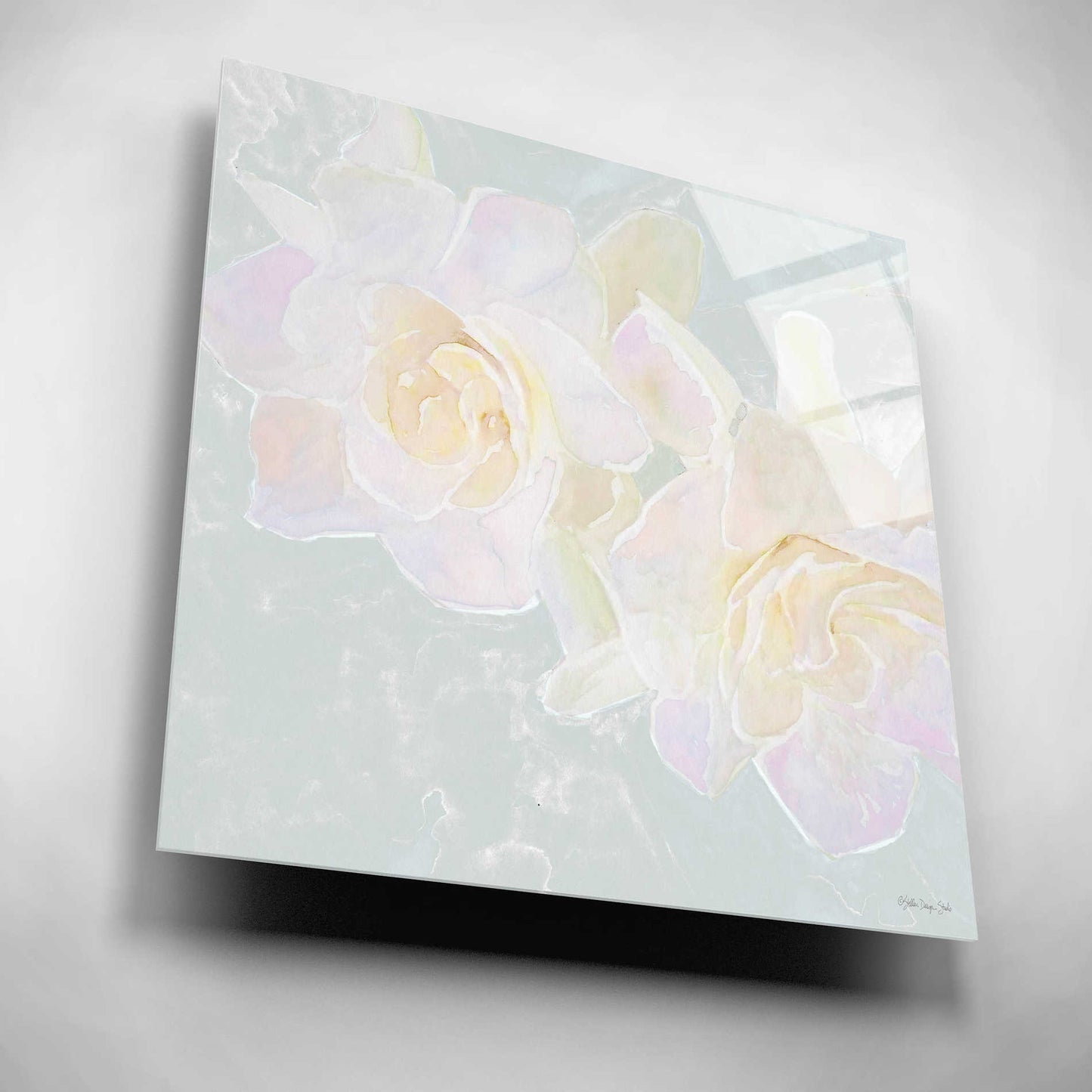 Epic Art 'Rose Bouquet 1' by Stellar Design Studio, Acrylic Glass Wall Art,12x12