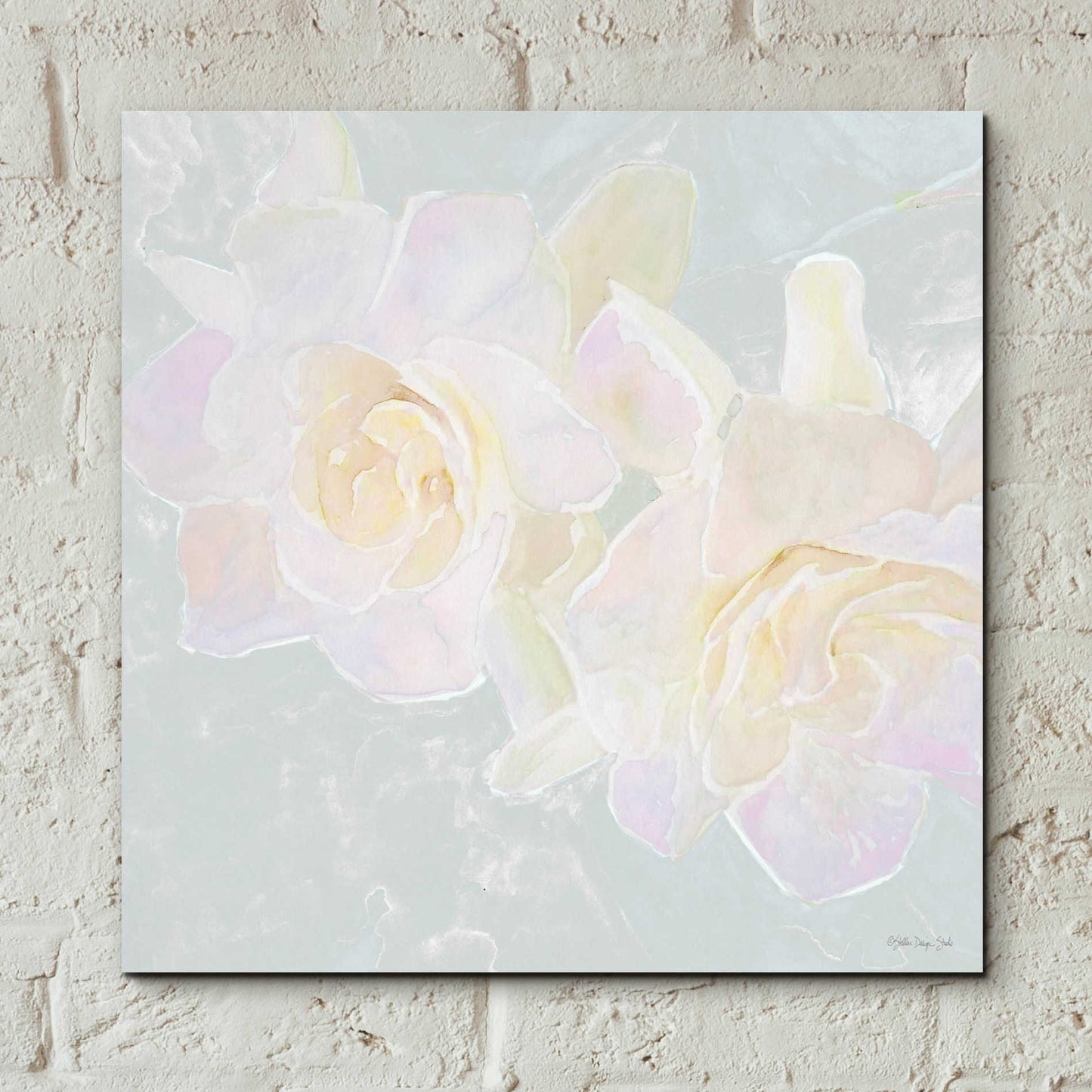 Epic Art 'Rose Bouquet 1' by Stellar Design Studio, Acrylic Glass Wall Art,12x12