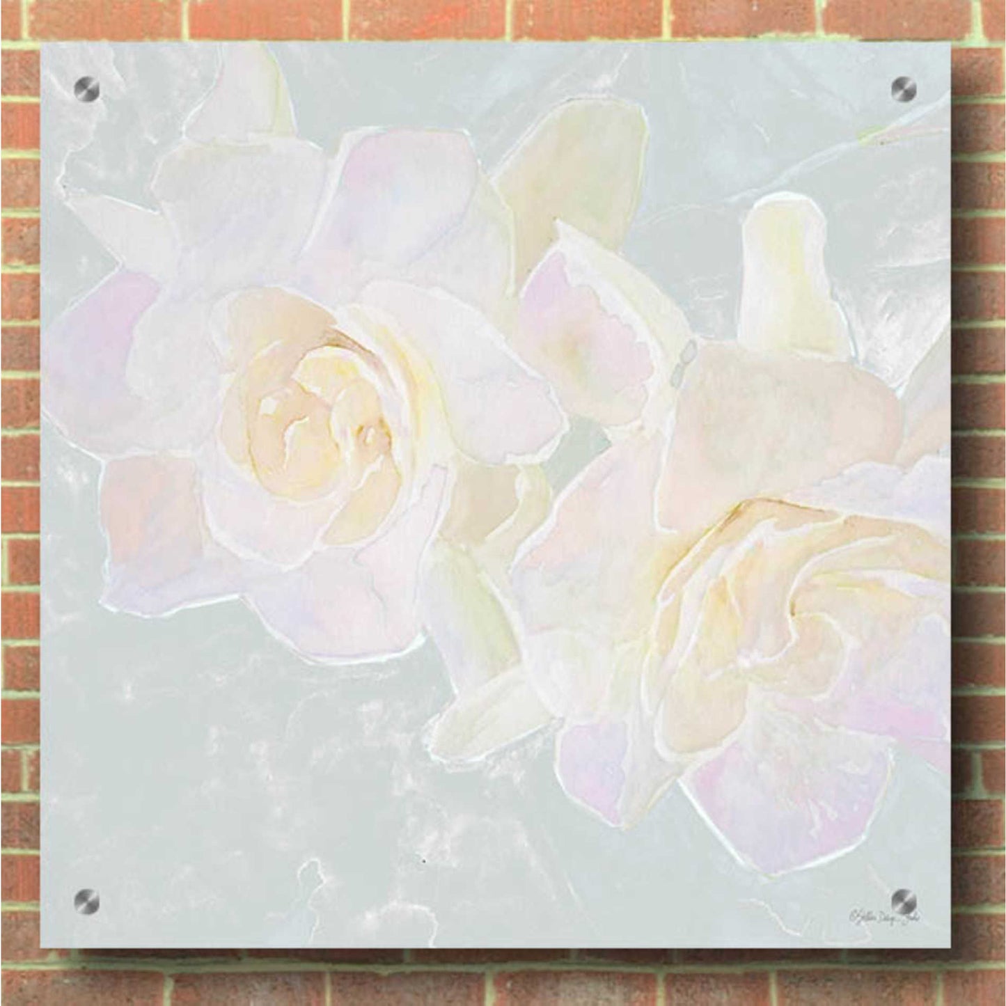 Epic Art 'Rose Bouquet 1' by Stellar Design Studio, Acrylic Glass Wall Art,36x36