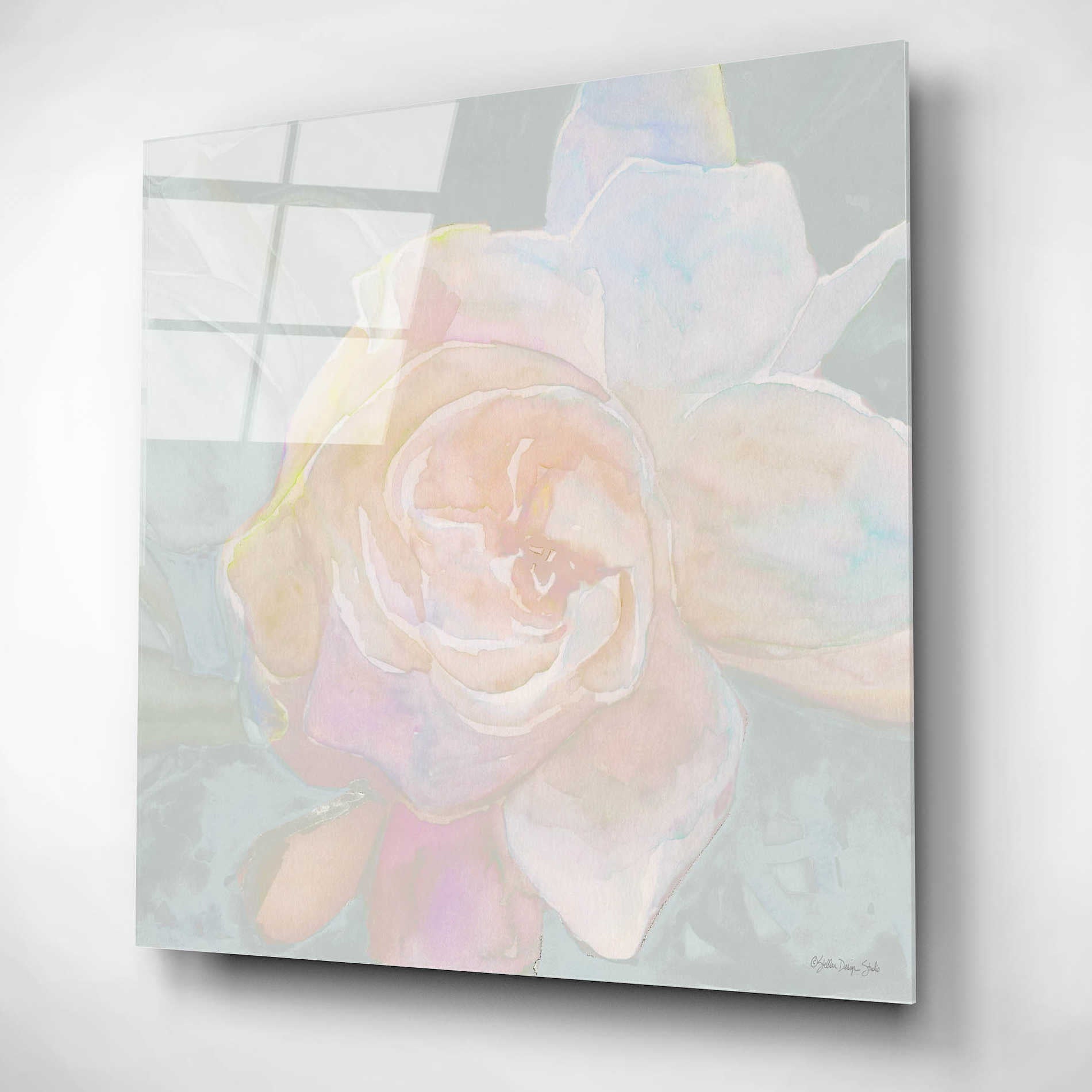 Epic Art 'Rose Bouquet 2' by Stellar Design Studio, Acrylic Glass Wall Art,12x12