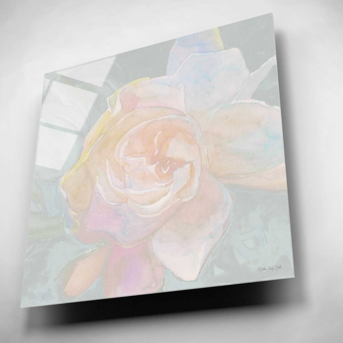 Epic Art 'Rose Bouquet 2' by Stellar Design Studio, Acrylic Glass Wall Art,12x12