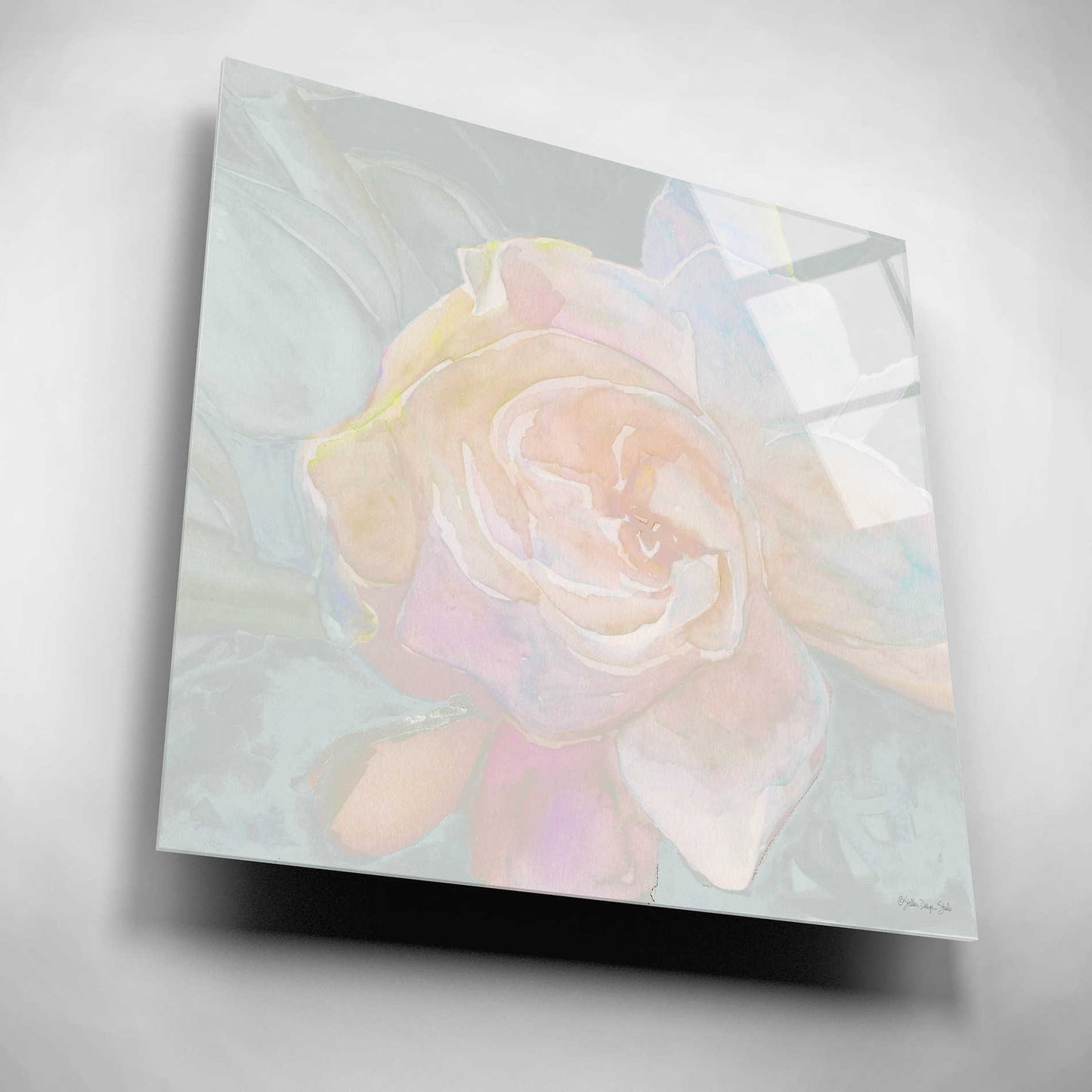 Epic Art 'Rose Bouquet 2' by Stellar Design Studio, Acrylic Glass Wall Art,12x12