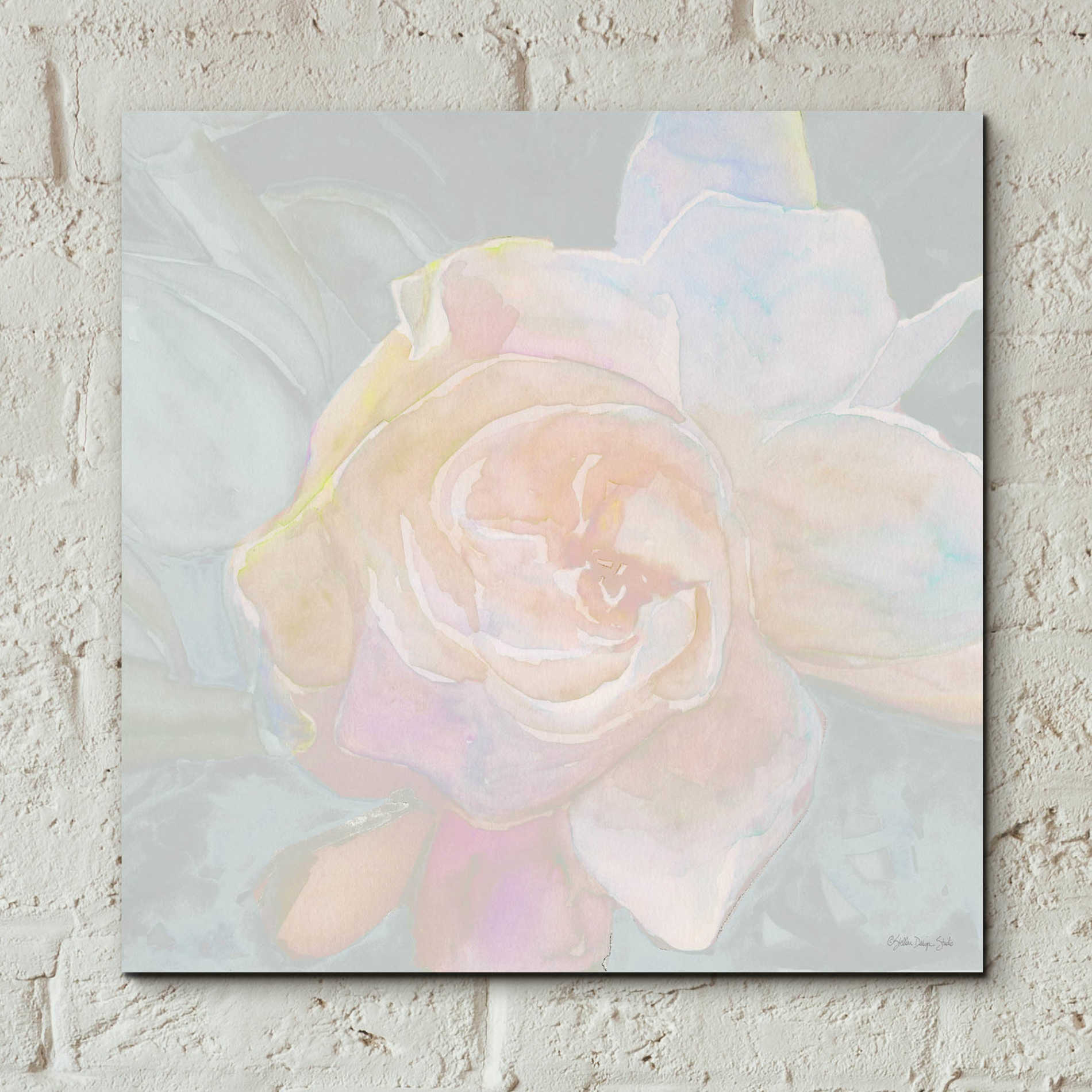 Epic Art 'Rose Bouquet 2' by Stellar Design Studio, Acrylic Glass Wall Art,12x12