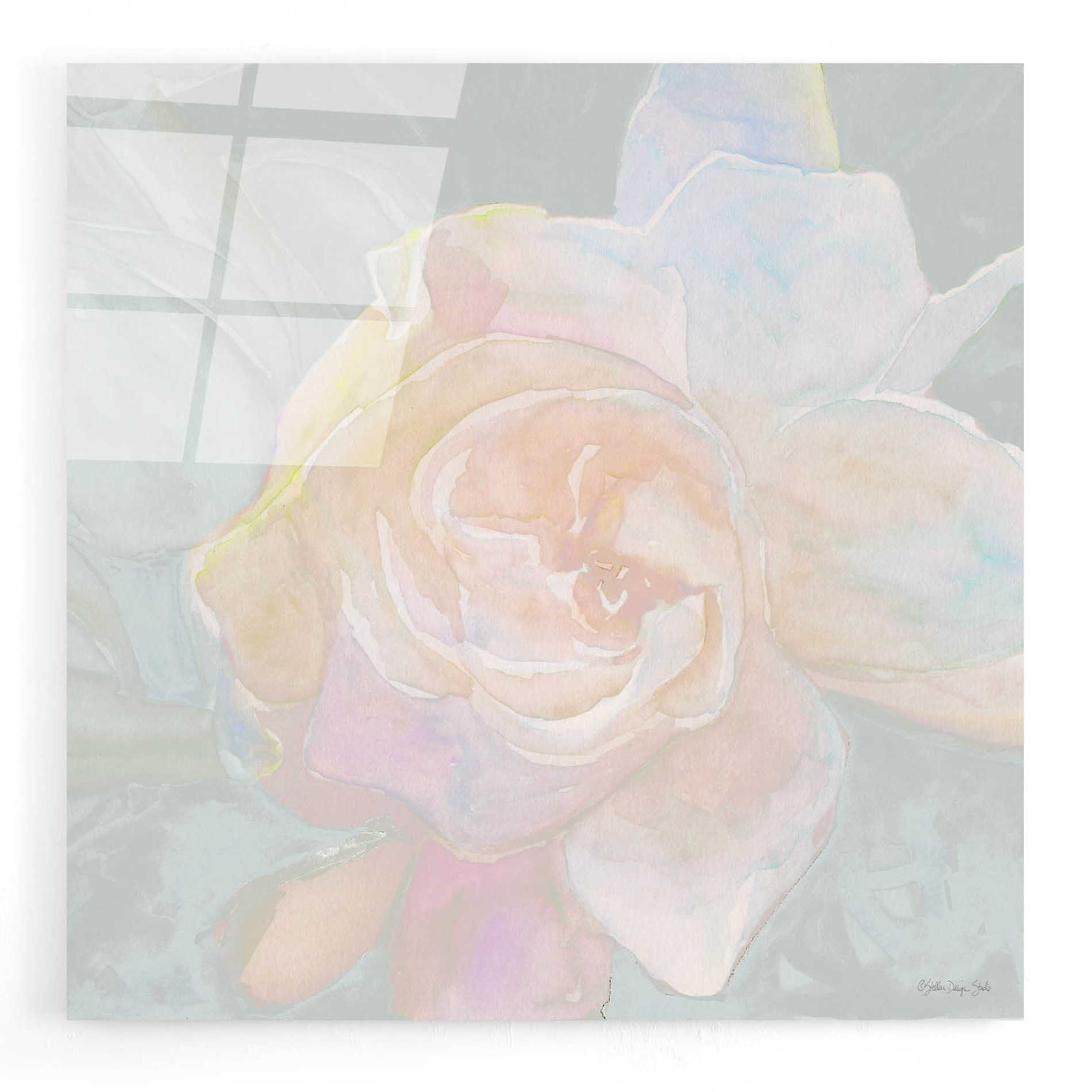 Epic Art 'Rose Bouquet 2' by Stellar Design Studio, Acrylic Glass Wall Art,12x12