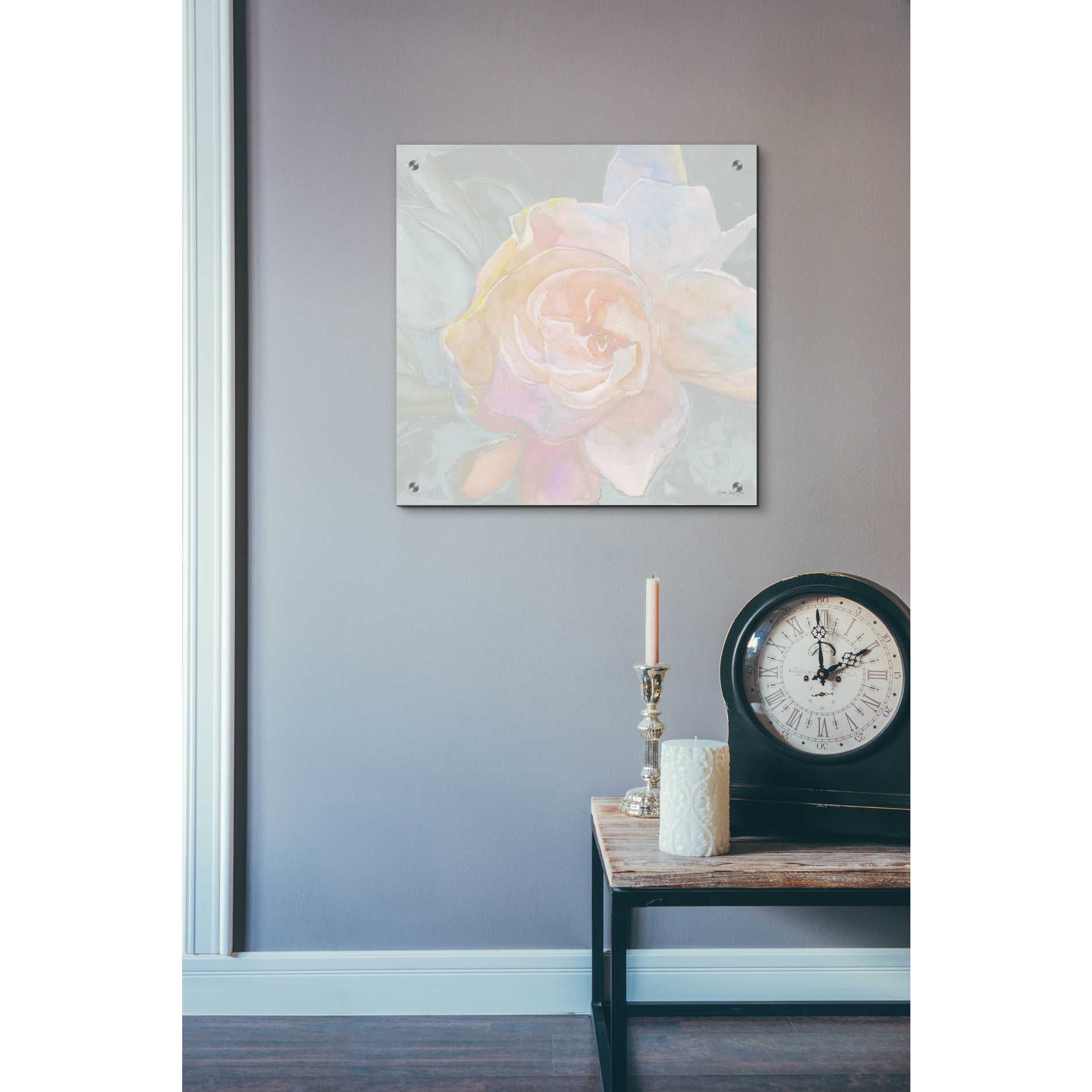 Epic Art 'Rose Bouquet 2' by Stellar Design Studio, Acrylic Glass Wall Art,24x24