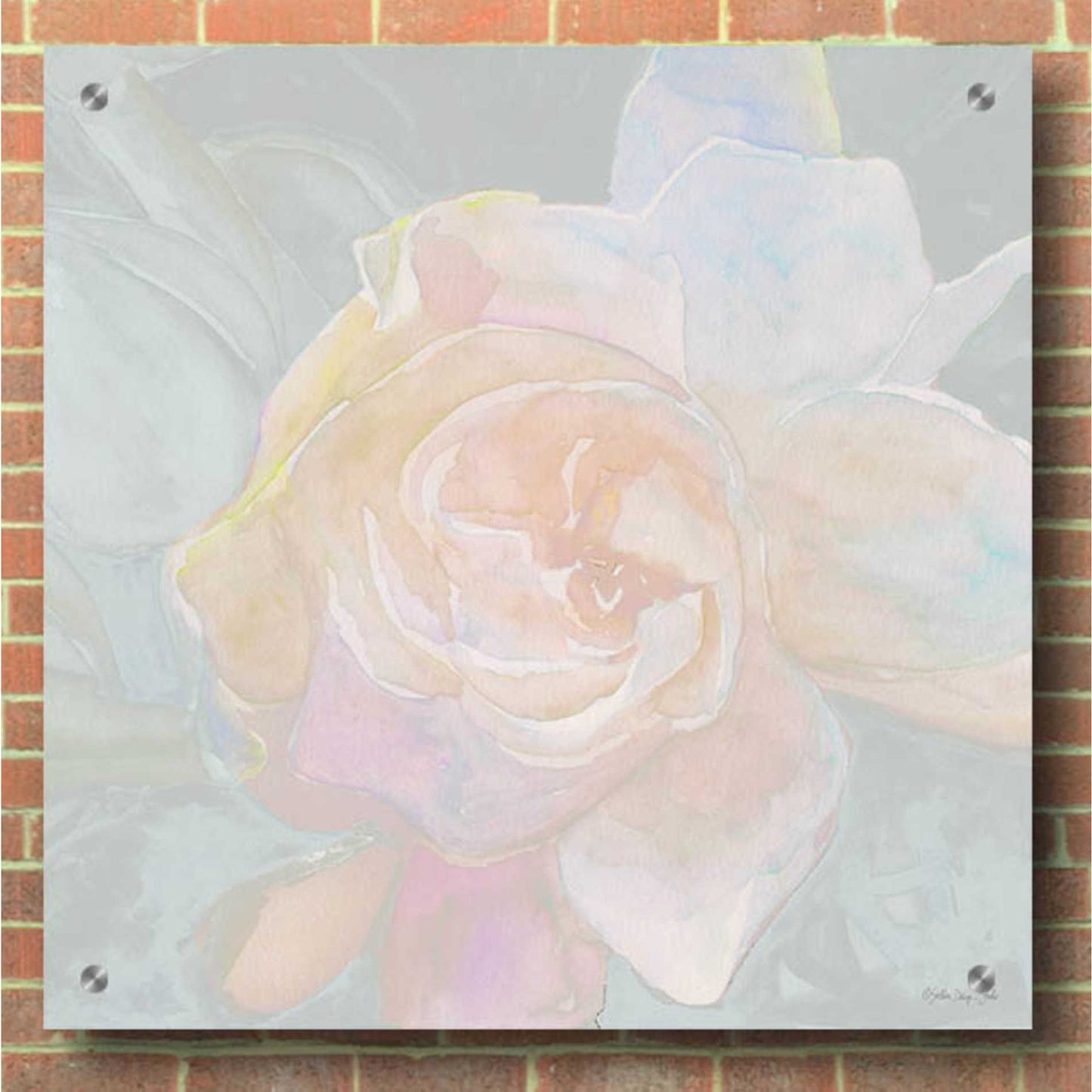 Epic Art 'Rose Bouquet 2' by Stellar Design Studio, Acrylic Glass Wall Art,36x36