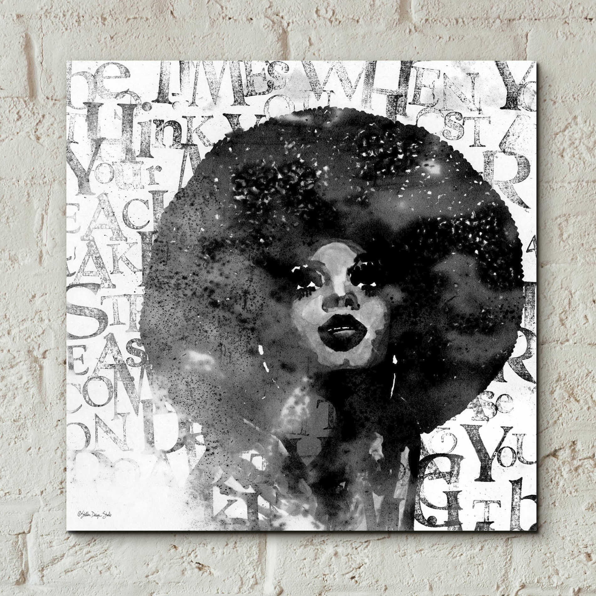 Epic Art 'Diana' by Stellar Design Studio, Acrylic Glass Wall Art,12x12