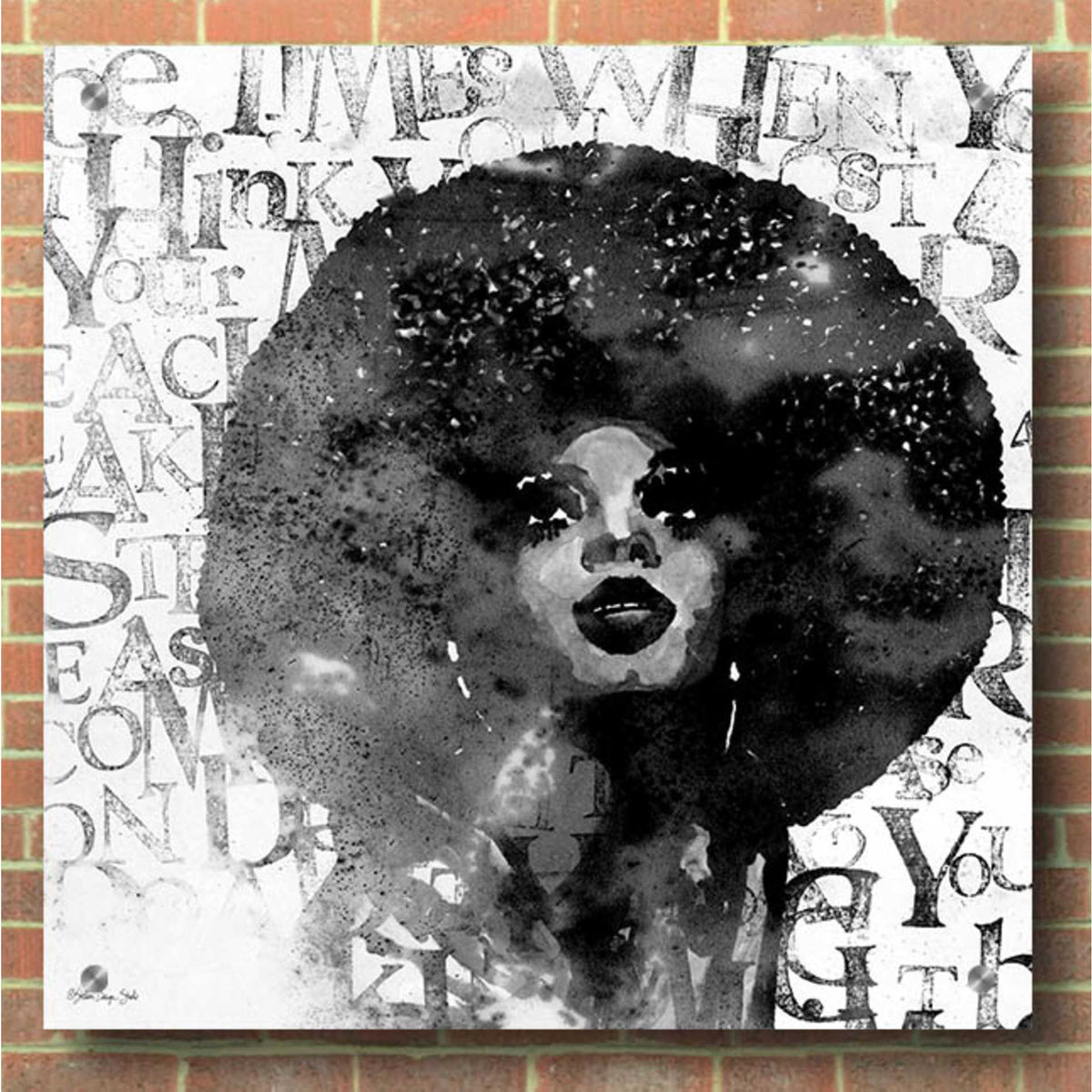 Epic Art 'Diana' by Stellar Design Studio, Acrylic Glass Wall Art,36x36