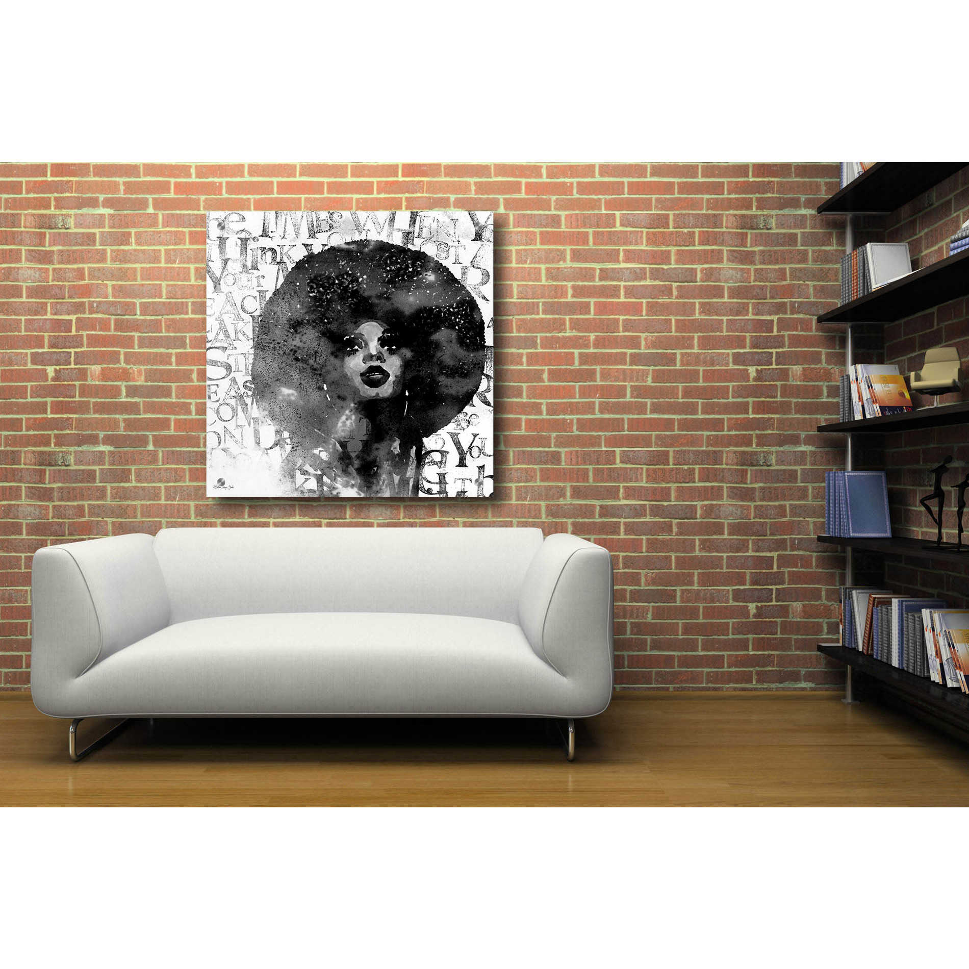 Epic Art 'Diana' by Stellar Design Studio, Acrylic Glass Wall Art,36x36
