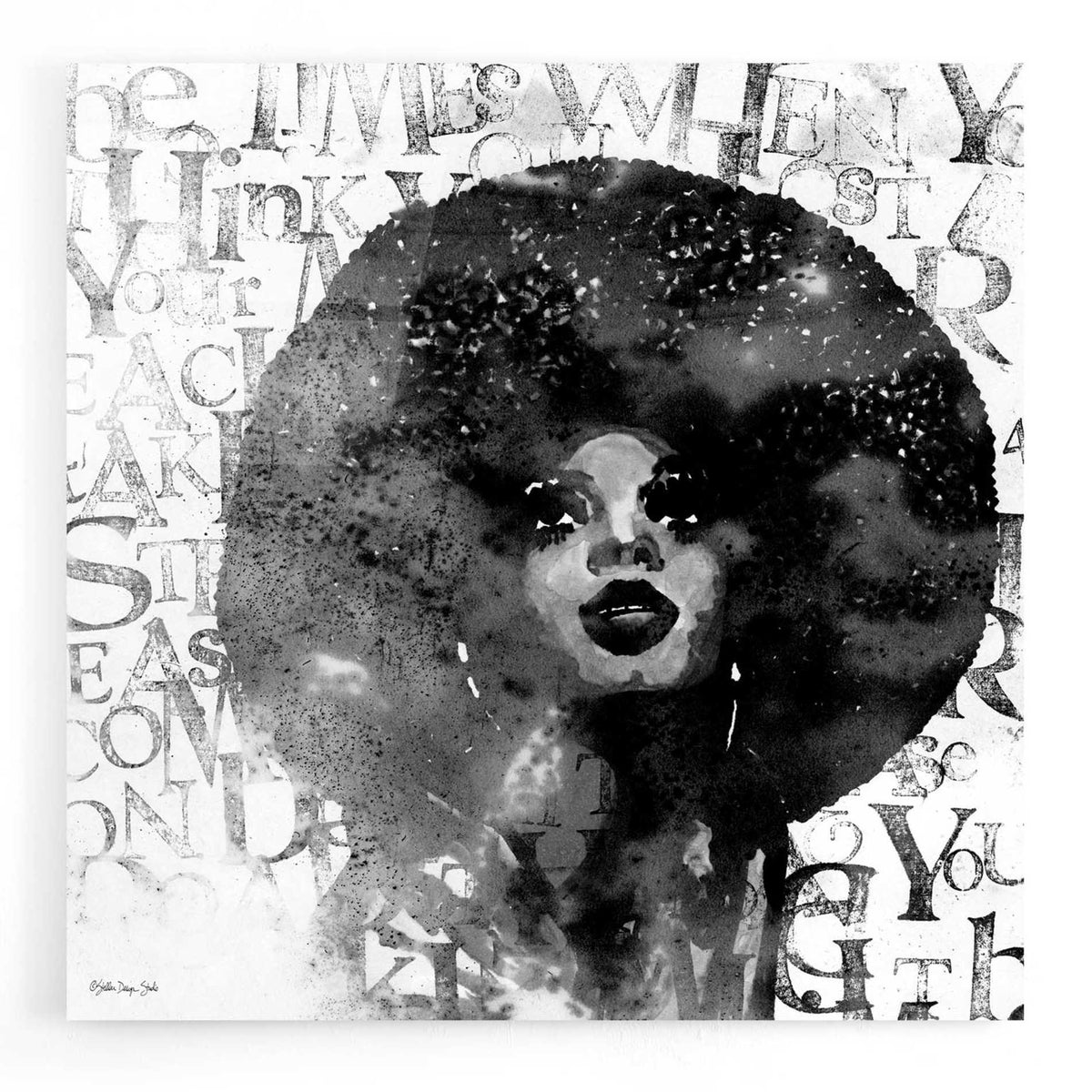 Epic Art 'Diana' by Stellar Design Studio, Acrylic Glass Wall Art