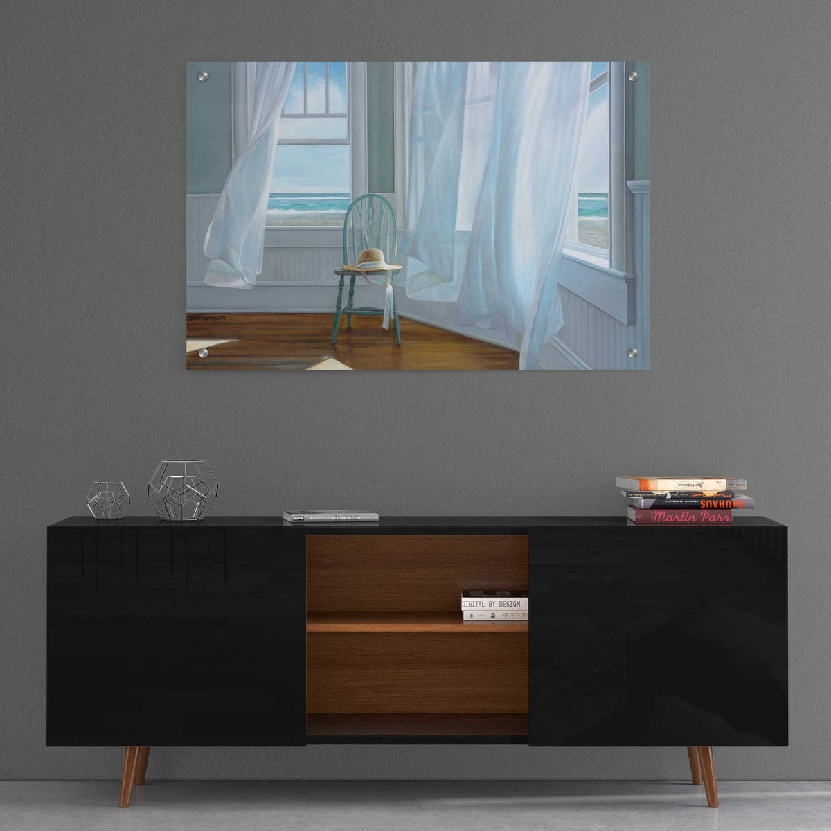 'Intention' by Karen Hollingsworth, Acrylic Wall Art,36x24