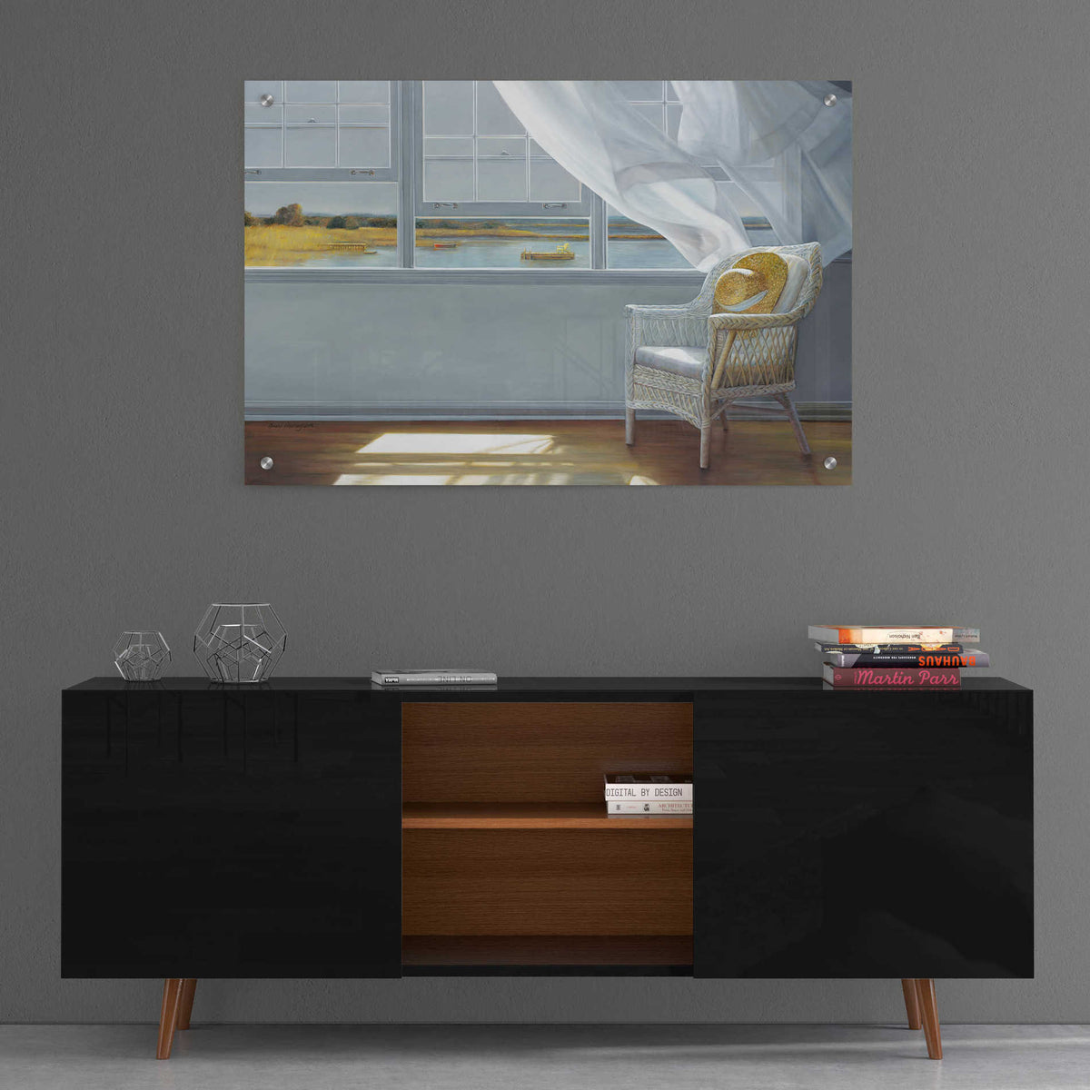 'Lake Effect' by Karen Hollingsworth, Acrylic Wall Art,36x24