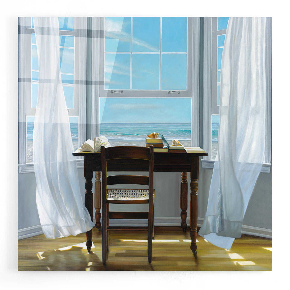 'Contemplation' by Karen Hollingsworth, Acrylic Wall Art