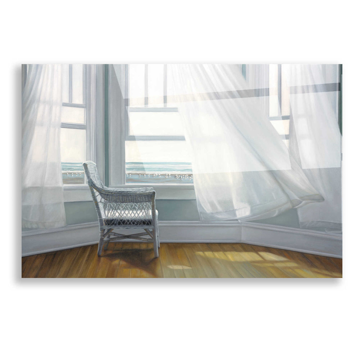 'Waiting to Fly' by Karen Hollingsworth, Acrylic Wall Art