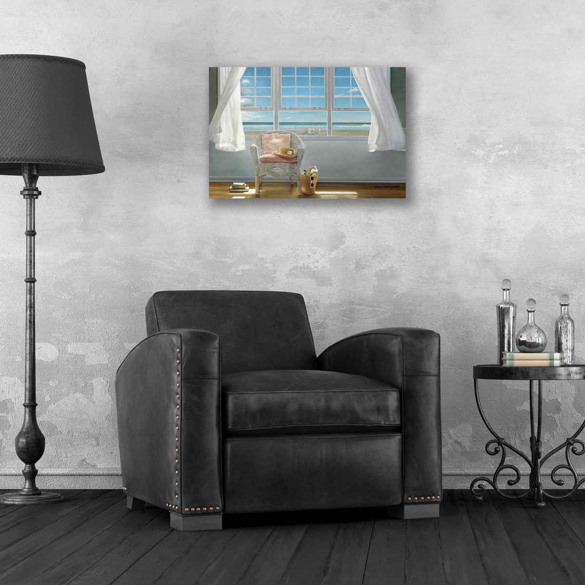 'A Moment's Peace' by Karen Hollingsworth, Acrylic Wall Art,24x16