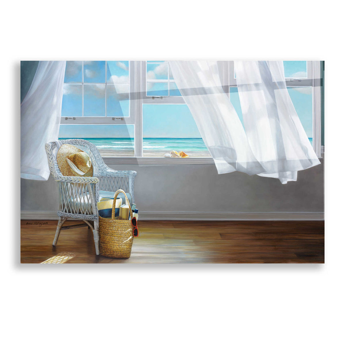 'Sense Memory' by Karen Hollingsworth, Acrylic Wall Art