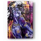 Epic Art 'Black Love' by Justin Copeland, Acrylic Glass Wall Art