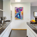 Epic Art 'Lfe' by Justin Copeland, Acrylic Glass Wall Art,24x36