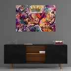 Epic Art 'Radiance' by Justin Copeland, Acrylic Glass Wall Art,36x24