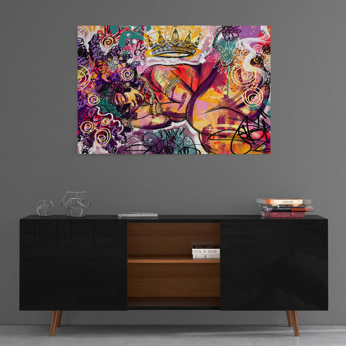 Epic Art 'Radiance' by Justin Copeland, Acrylic Glass Wall Art,36x24