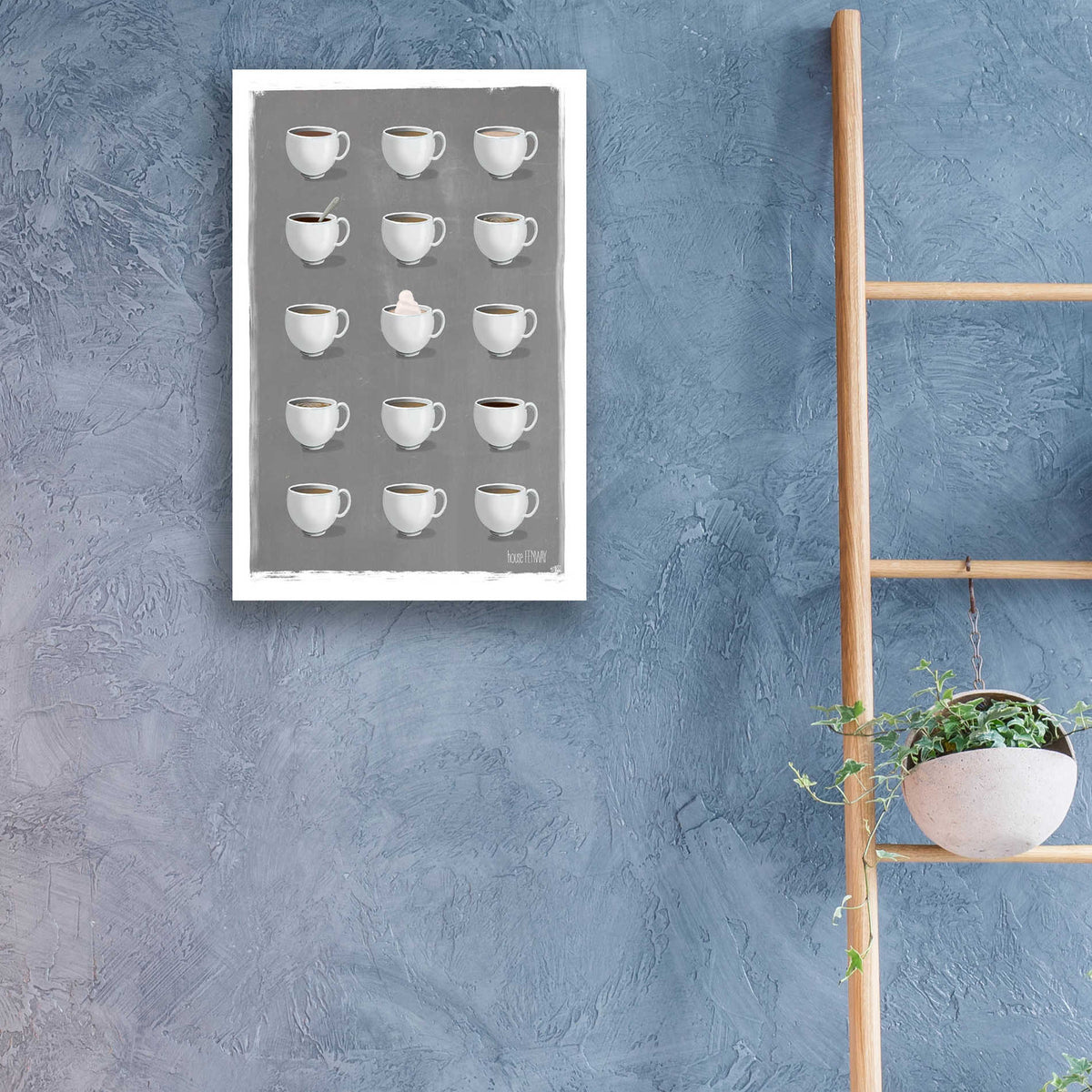 Epic Art 'Give Me All the Coffee' by House Fenway, Acrylic Glass Wall Art,16x24