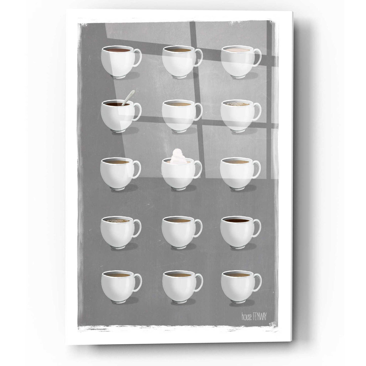 Epic Art 'Give Me All the Coffee' by House Fenway, Acrylic Glass Wall Art