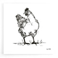 Epic Art 'Farmhouse Chicken' by House Fenway, Acrylic Glass Wall Art